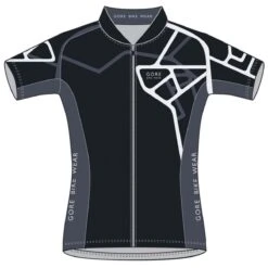 Gore Bike Wear Women's Element Adrenaline Jersey (Black/White - Small)