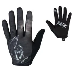 Hand Up Gloves Howling Wolf BIke Gloves
