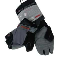 Avenir Raleigh Lycra Cycling Gloves Grey